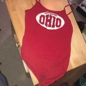 ohio state bodysuit